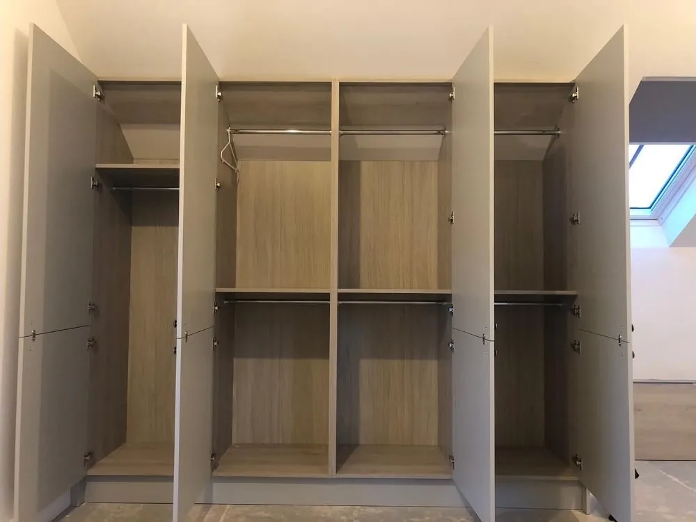 Open fitted wardrobes – bespoke furniture & wardrobes by JCK Carpentry & Building, Exeter