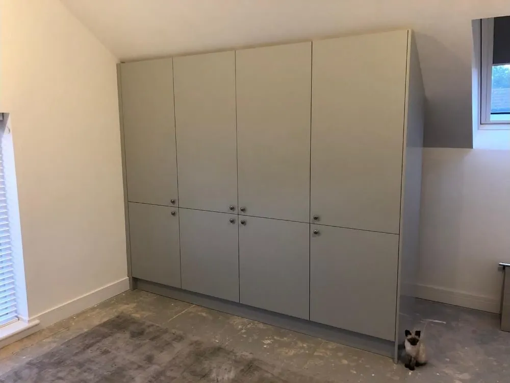 Fitted loft wardrobes – bespoke furniture & wardrobes by JCK Carpentry & Building, Exeter